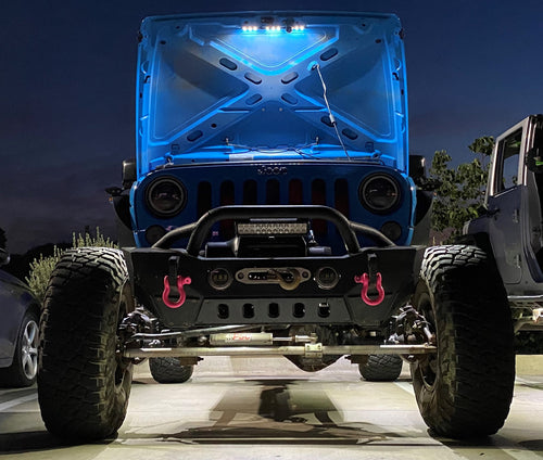RockinLED JK JKU HOOD HALO ENGINE BAY LED KIT