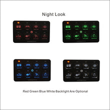 Load image into Gallery viewer, JL100 8-switch Programmable Switch Panel Power Control System for Jeep Wrangler JL JLU and Gladiator