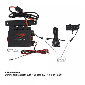 JL300 6-switch Programmable Switch Panel Power Control System for Jeep Wrangler JL JLU and Gladiator