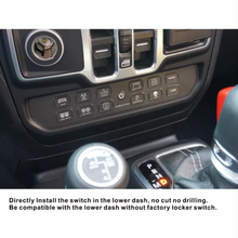 Load image into Gallery viewer, JL120 Lower Dash Switch Panel