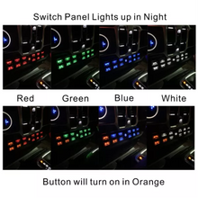 Load image into Gallery viewer, JL120 Lower Dash Switch Panel