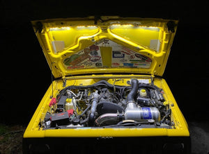XJ LED Hood Halo (Engine Bay Kit)