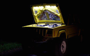 XJ LED Hood Halo (Engine Bay Kit)